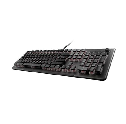 Turtle Beach Vulcan II Max – Optical-Mechanical PC Gaming Keyboard, Customizable RGB Illuminated Keys and Palm Rest, Smart Keys, Titan II Smooth Linear Switches, 200M Keystroke Durability – Black
