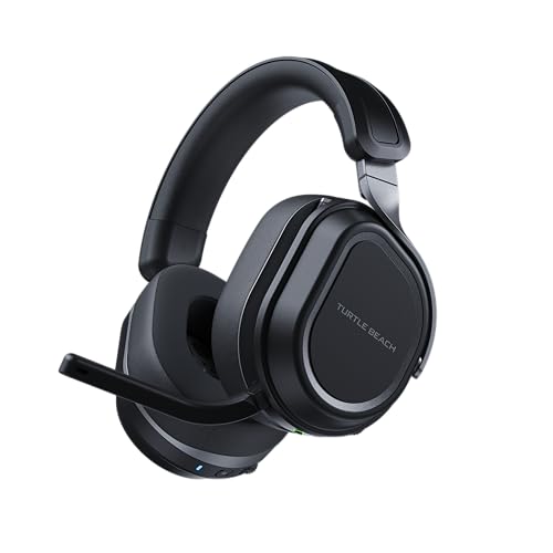 Turtle Beach Stealth 600 Gen 3 Wireless Multiplatform Amplified Gaming Headset for PC, PS5, PS4, Mobile – Bluetooth, 80-Hr Battery, AI Noise-Cancelling Flip-to-Mute Mic, Waves 3D Audio – Black