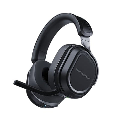 Turtle Beach Stealth 600 Gen 3 Wireless Multiplatform Amplified Gaming Headset for PC, PS5, PS4, Mobile – Bluetooth, 80-Hr Battery, AI Noise-Cancelling Flip-to-Mute Mic, Waves 3D Audio – Black