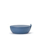W&P Porter Ceramic Bowl Lunch Container w/ Protective Non-slip Exterior, Mint 1 Liter | Lid & Snap-tight Silicone Strap | Food Storage, Bento Box, Meal Prep | BPA-Free Ceramic