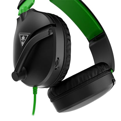 Turtle Beach Recon 70 Multiplatform Gaming Headset for PS5, PS4, Xbox Series X|S, Xbox One, Nintendo Switch, PC & Mobile w/3.5mm Wired Connection - Flip-to-Mute Mic, 40mm Speakers, Lightweight-Black