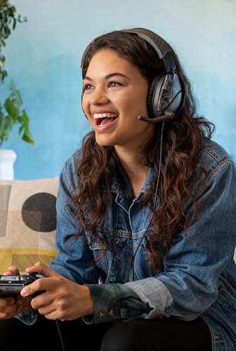 Turtle Beach Recon 70 Multiplatform Gaming Headset for PS5, PS4, Xbox Series X|S, Xbox One, Nintendo Switch, PC & Mobile w/3.5mm Wired Connection - Flip-to-Mute Mic, 40mm Speakers, Lightweight-Black