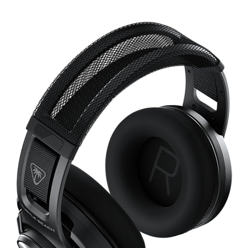 Turtle Beach Stealth 600 Gen 3 Wireless Multiplatform Amplified Gaming Headset for PC, PS5, PS4, Mobile – Bluetooth, 80-Hr Battery, AI Noise-Cancelling Flip-to-Mute Mic, Waves 3D Audio – Black