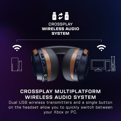 Turtle Beach Stealth 600 Gen 3 Wireless Multiplatform Amplified Gaming Headset for Xbox Series X|S, Xbox One, PC, PS5, PS4, Mobile – Bluetooth, 80-Hr Battery, AI Noise-Cancelling Mic – White
