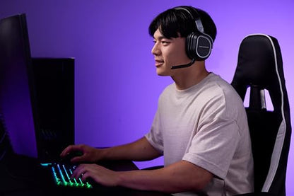 Turtle Beach Stealth 600 Gen 3 Wireless Multiplatform Amplified Gaming Headset for PC, PS5, PS4, Mobile – Bluetooth, 80-Hr Battery, AI Noise-Cancelling Flip-to-Mute Mic, Waves 3D Audio – Black