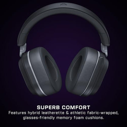 Turtle Beach Stealth 600 Gen 3 Wireless Multiplatform Amplified Gaming Headset for PC, PS5, PS4, Mobile – Bluetooth, 80-Hr Battery, AI Noise-Cancelling Flip-to-Mute Mic, Waves 3D Audio – Black