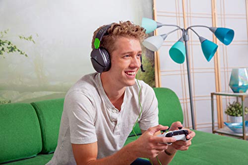 Turtle Beach Recon 70 Multiplatform Gaming Headset for PS5, PS4, Xbox Series X|S, Xbox One, Nintendo Switch, PC & Mobile w/3.5mm Wired Connection - Flip-to-Mute Mic, 40mm Speakers, Lightweight-Black