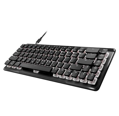 Turtle Beach Vulcan II Max – Optical-Mechanical PC Gaming Keyboard, Customizable RGB Illuminated Keys and Palm Rest, Smart Keys, Titan II Smooth Linear Switches, 200M Keystroke Durability – Black
