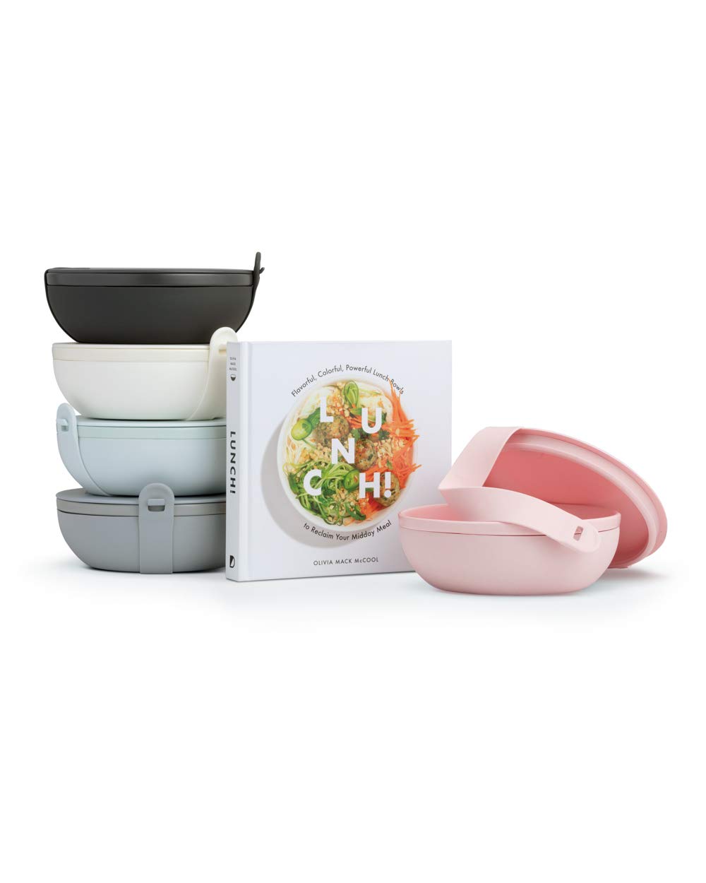 W&P Porter Ceramic Bowl Lunch Container w/ Protective Non-slip Exterior, Mint 1 Liter | Lid & Snap-tight Silicone Strap | Food Storage, Bento Box, Meal Prep | BPA-Free Ceramic