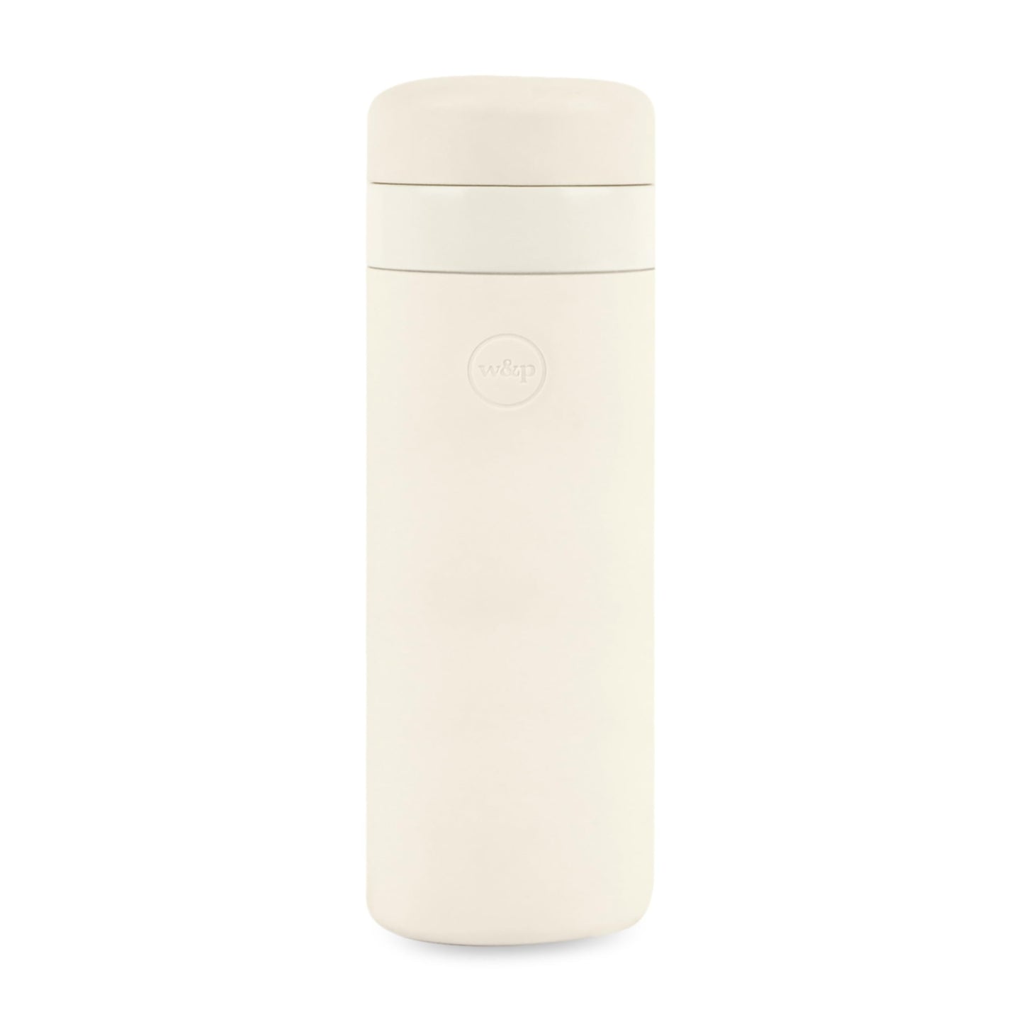 W&P Porter Insulated Bottle 16 oz | Clean Taste Ceramic Coating for Water, Coffee, & Tea | Wide Mouth Vacuum Insulated | Dishwasher Safe, Blush Terrazzo