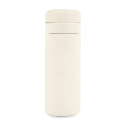 W&P Porter Insulated Bottle 16 oz | Clean Taste Ceramic Coating for Water, Coffee, & Tea | Wide Mouth Vacuum Insulated | Dishwasher Safe, Blush Terrazzo