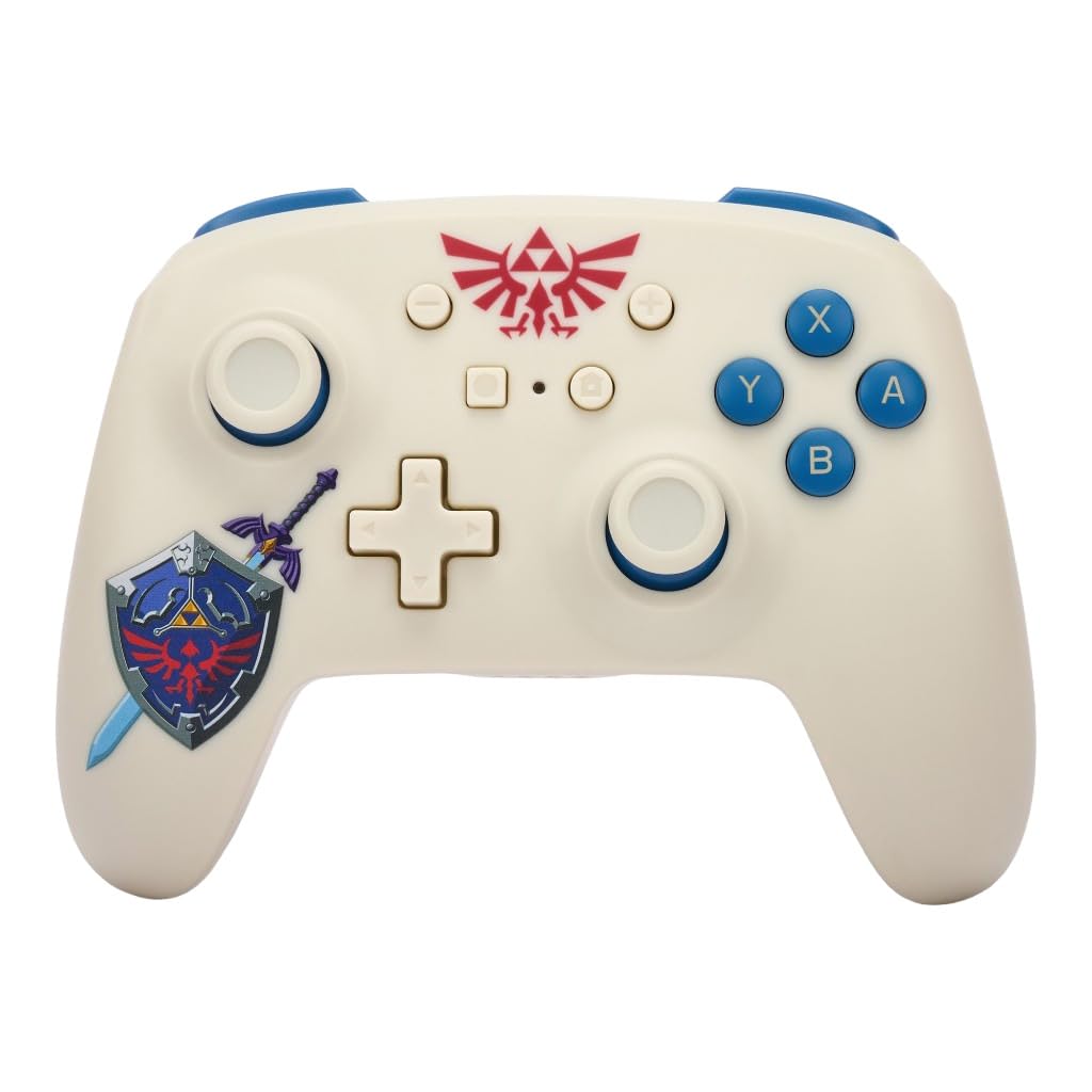 PowerA Wireless Controller for Nintendo Switch – Kirby Mouthful, Nintendo Switch - OLED Model, Nintendo Switch Lite, Gamepad, game controller, Bluetooth controller, motion controls, officially licensed