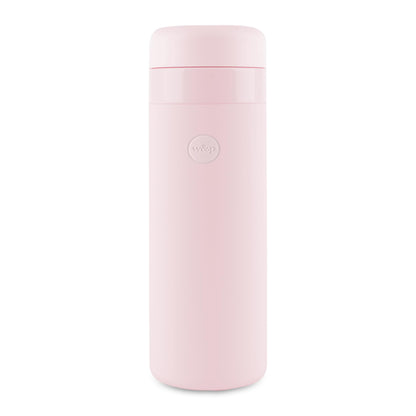 W&P Porter Insulated Bottle 16 oz | Clean Taste Ceramic Coating for Water, Coffee, & Tea | Wide Mouth Vacuum Insulated | Dishwasher Safe, Blush Terrazzo