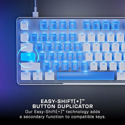 Turtle Beach Vulcan II Max – Optical-Mechanical PC Gaming Keyboard, Customizable RGB Illuminated Keys and Palm Rest, Smart Keys, Titan II Smooth Linear Switches, 200M Keystroke Durability – Black