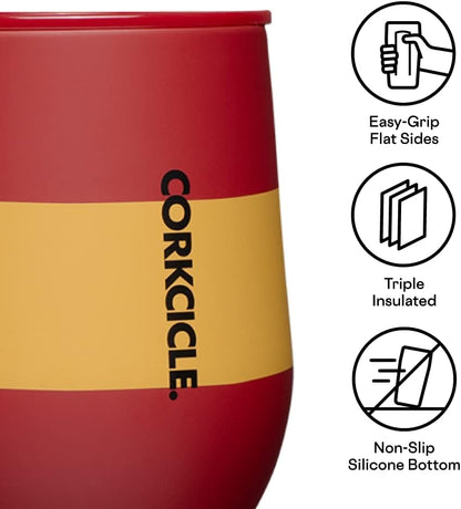 Corkcicle Harry Potter Gryffindor Stemless Wine Tumbler 12oz