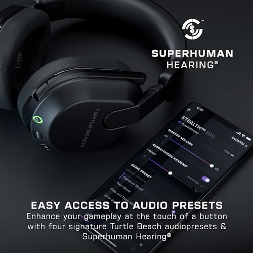 Turtle Beach Stealth 600 Gen 3 Wireless Multiplatform Amplified Gaming Headset for Xbox Series X|S, Xbox One, PC, PS5, PS4, Mobile – Bluetooth, 80-Hr Battery, AI Noise-Cancelling Mic – White
