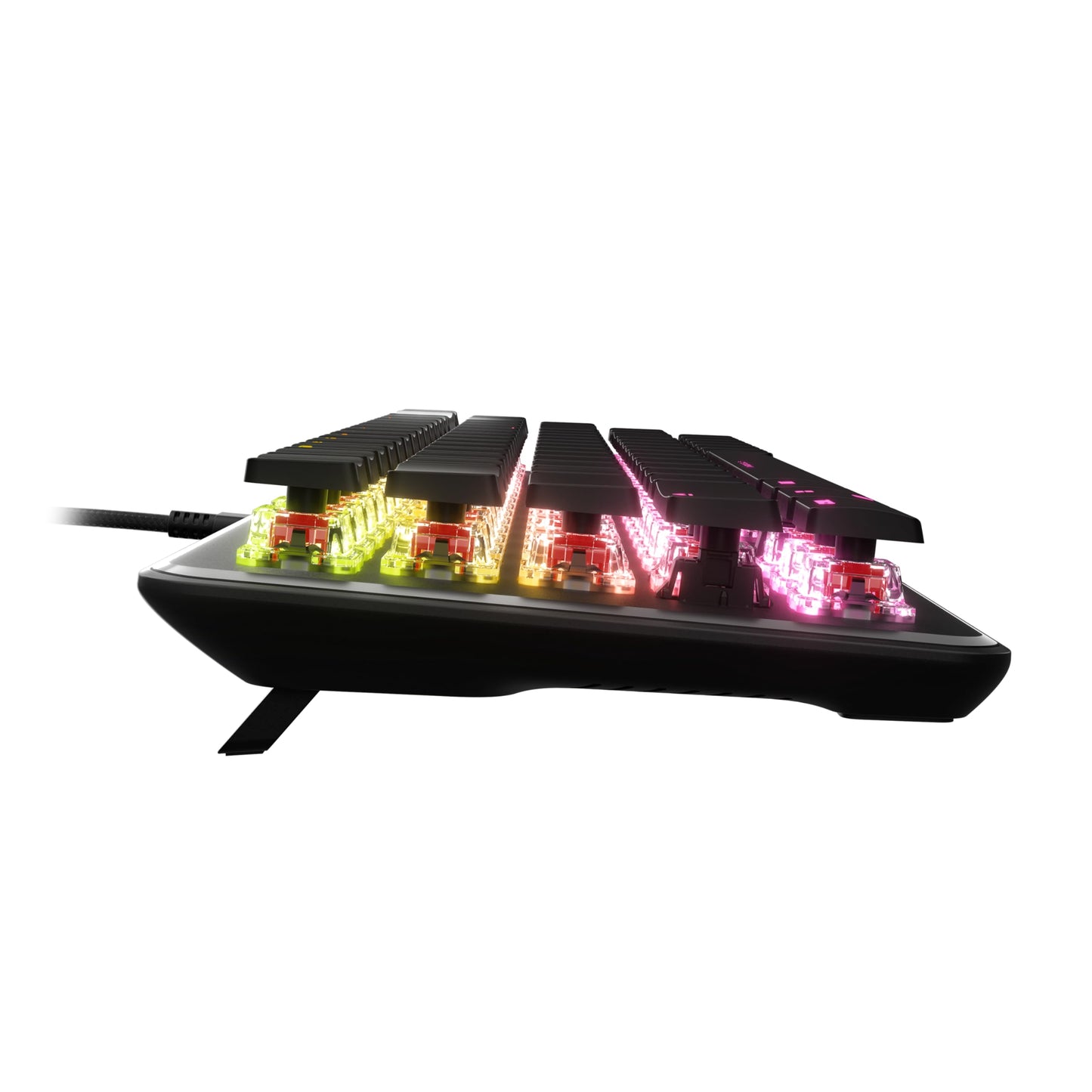 Turtle Beach Vulcan II Max – Optical-Mechanical PC Gaming Keyboard, Customizable RGB Illuminated Keys and Palm Rest, Smart Keys, Titan II Smooth Linear Switches, 200M Keystroke Durability – Black