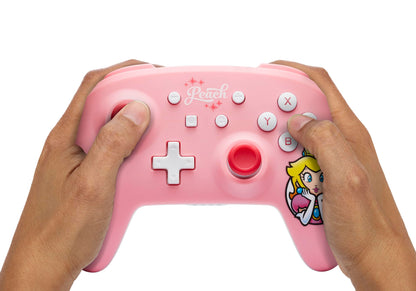 PowerA Wireless Controller for Nintendo Switch – Kirby Mouthful, Nintendo Switch - OLED Model, Nintendo Switch Lite, Gamepad, game controller, Bluetooth controller, motion controls, officially licensed