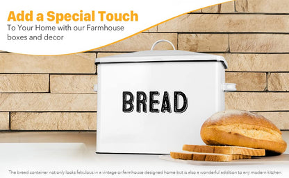 Granrosi Large Bread Box for Kitchen Countertop