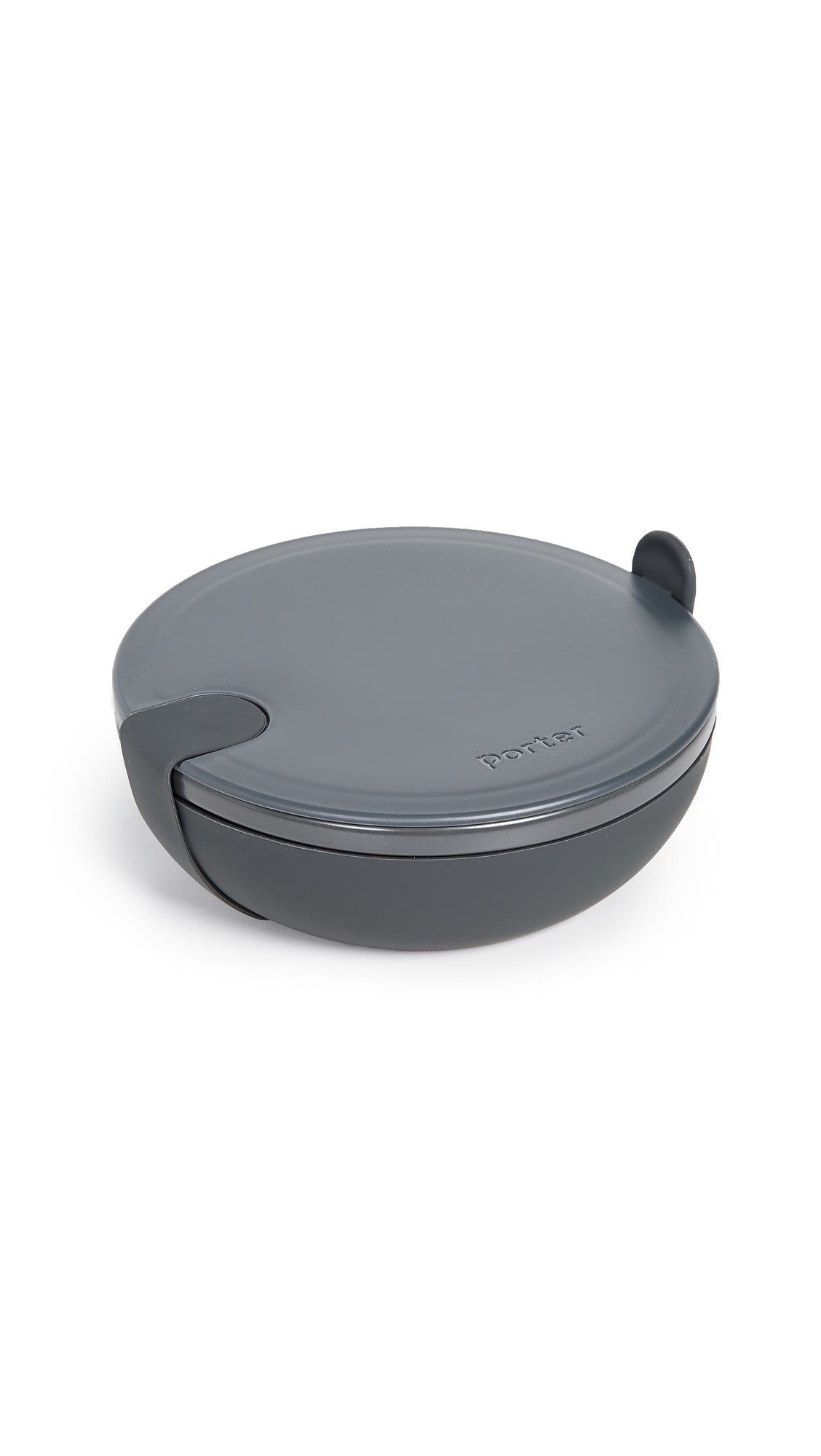 W&P Porter Ceramic Bowl Lunch Container w/ Protective Non-slip Exterior, Mint 1 Liter | Lid & Snap-tight Silicone Strap | Food Storage, Bento Box, Meal Prep | BPA-Free Ceramic