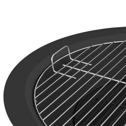 BLUMFELDT Mithras Brazier Firepit - 30" Pit, 24" Grill Tray