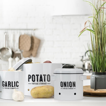 Granrosi Flour and Sugar Set of 4 Storage Containers