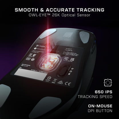 Turtle Beach Kone XP Air Wireless  RGB Gaming Mouse