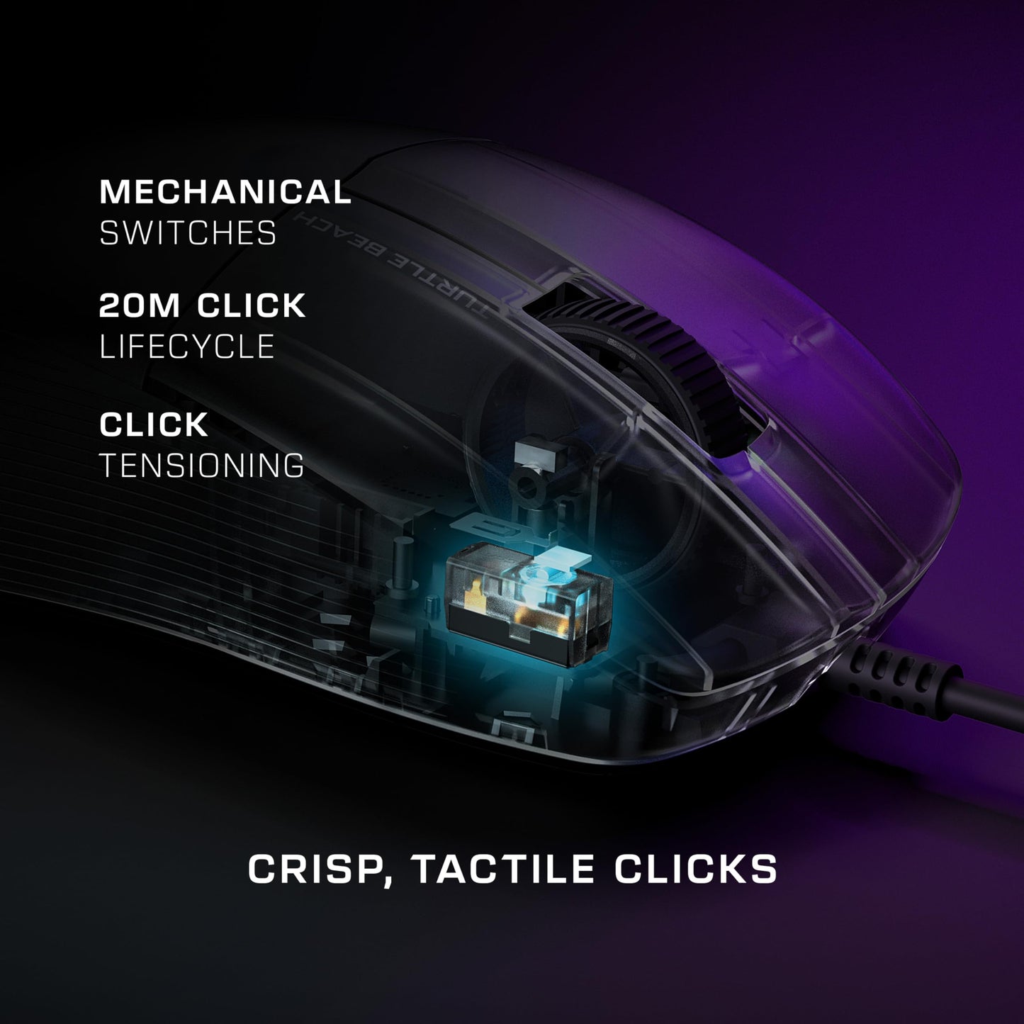 Turtle Beach Kone XP Air Wireless  RGB Gaming Mouse