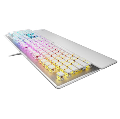 Turtle Beach Vulcan II Max – Optical-Mechanical PC Gaming Keyboard, Customizable RGB Illuminated Keys and Palm Rest, Smart Keys, Titan II Smooth Linear Switches, 200M Keystroke Durability – Black