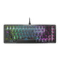Turtle Beach Vulcan II Max – Optical-Mechanical PC Gaming Keyboard, Customizable RGB Illuminated Keys and Palm Rest, Smart Keys, Titan II Smooth Linear Switches, 200M Keystroke Durability – Black