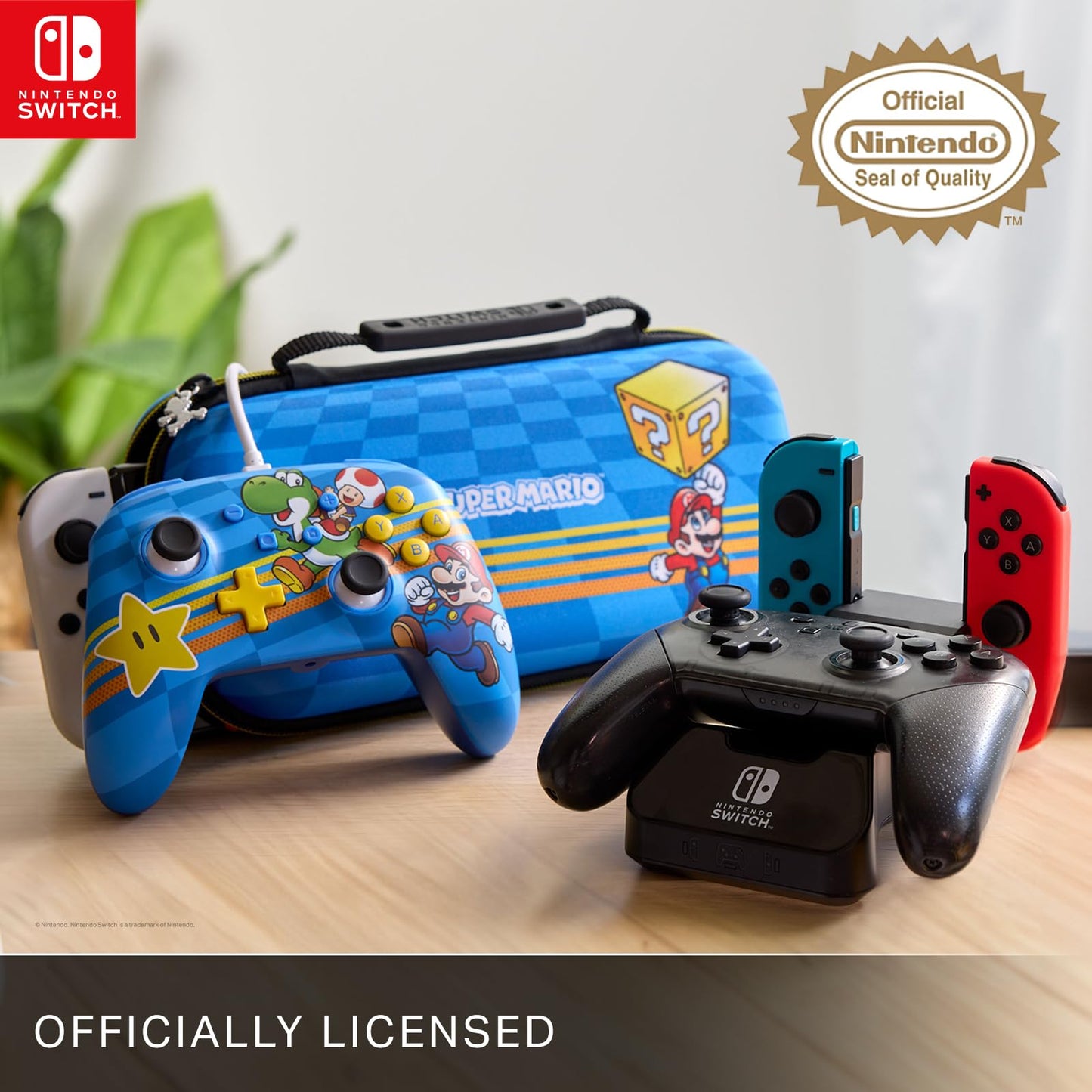 PowerA Wireless Controller for Nintendo Switch – Kirby Mouthful, Nintendo Switch - OLED Model, Nintendo Switch Lite, Gamepad, game controller, Bluetooth controller, motion controls, officially licensed