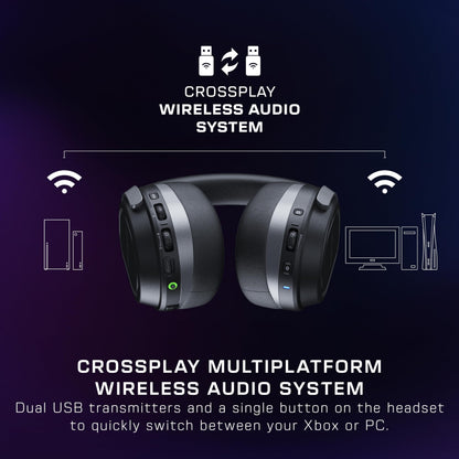 Turtle Beach Stealth 600 Gen 3 Wireless Multiplatform Amplified Gaming Headset for Xbox Series X|S, Xbox One, PC, PS5, PS4, Mobile – Bluetooth, 80-Hr Battery, AI Noise-Cancelling Mic – White