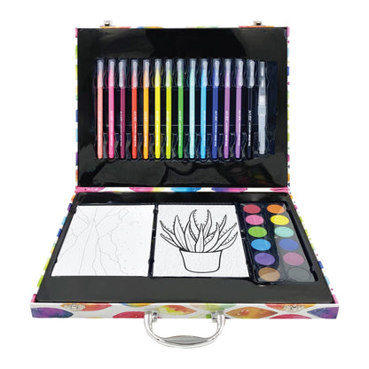 Art 101 Budding Artist 44 Piece Watercolor Art Set