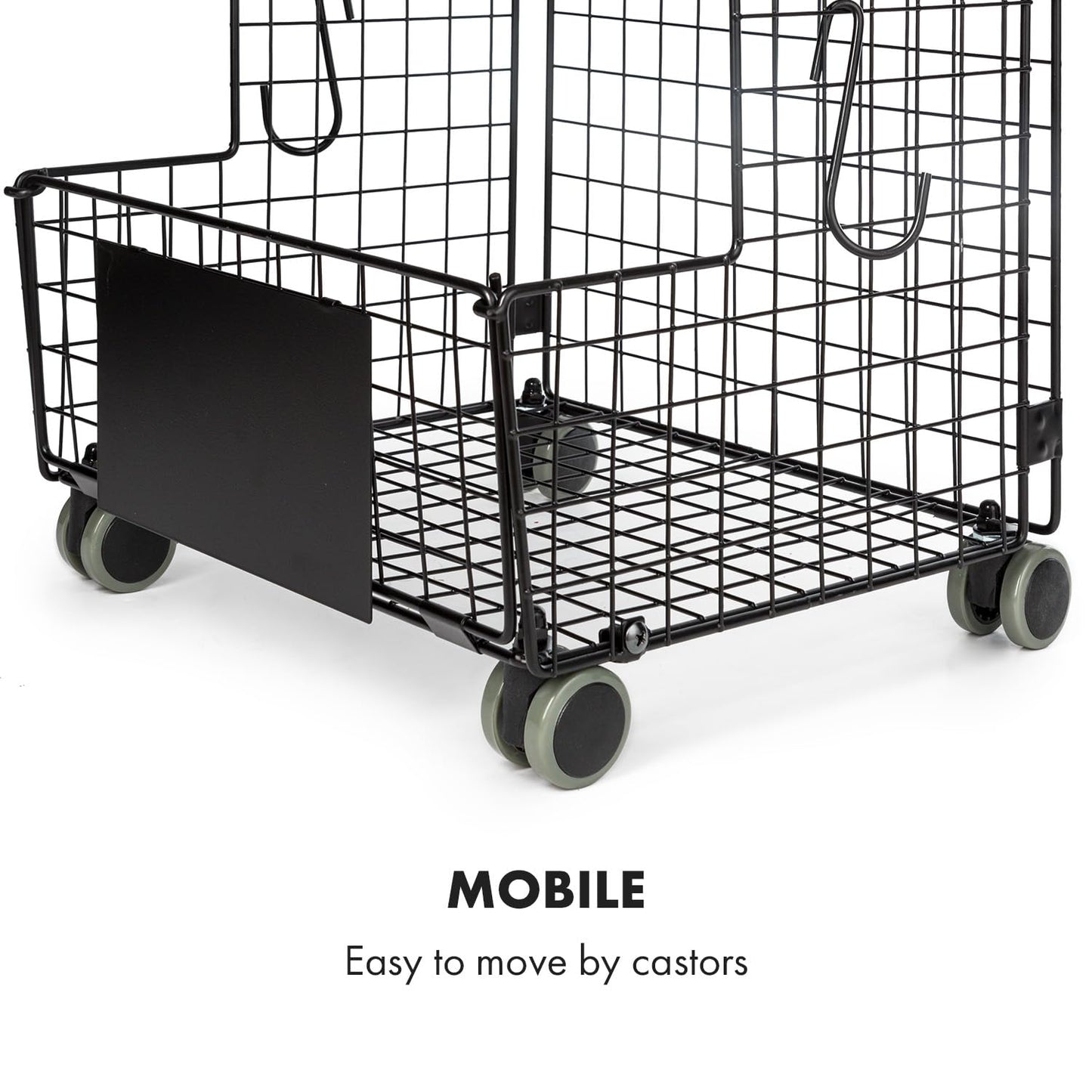 Granrosi XL Stackable Wire Baskets for Organizing - Set of 2