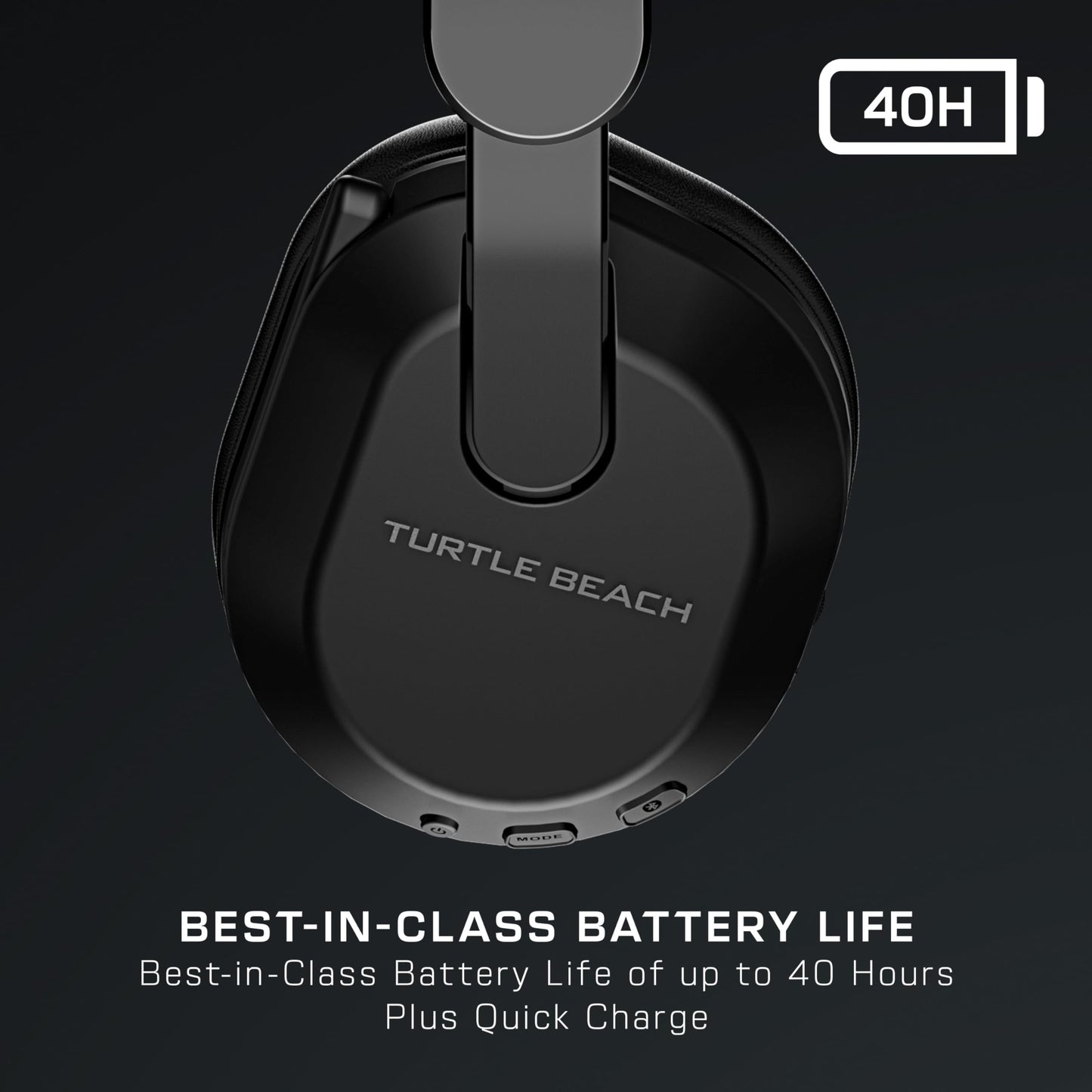 Turtle Beach Stealth 600 Gen 3 Wireless Multiplatform Amplified Gaming Headset for Xbox Series X|S, Xbox One, PC, PS5, PS4, Mobile – Bluetooth, 80-Hr Battery, AI Noise-Cancelling Mic – White