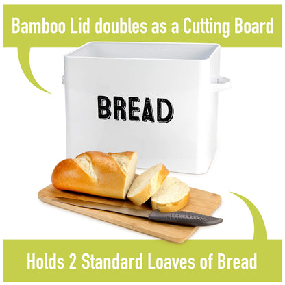 Granrosi Large Bread Box for Kitchen Countertop