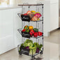 Granrosi XL Stackable Wire Baskets for Organizing - Set of 2