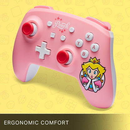 PowerA Wireless Controller for Nintendo Switch – Kirby Mouthful, Nintendo Switch - OLED Model, Nintendo Switch Lite, Gamepad, game controller, Bluetooth controller, motion controls, officially licensed