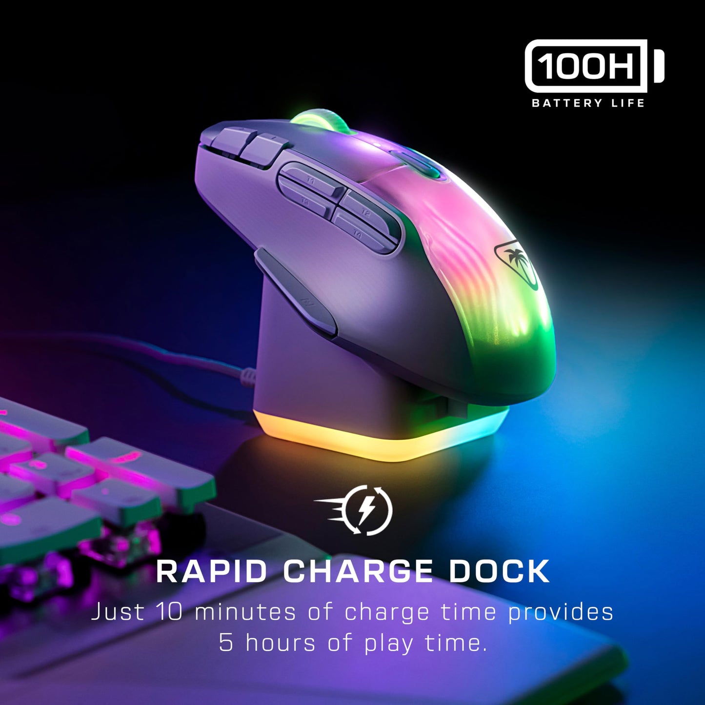 Turtle Beach Kone XP Air Wireless  RGB Gaming Mouse