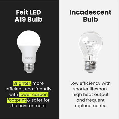Feit Electric A19 100W LED Dimmable Bulbs