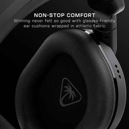 Turtle Beach Stealth 600 Gen 3 Wireless Multiplatform Amplified Gaming Headset for PC, PS5, PS4, Mobile – Bluetooth, 80-Hr Battery, AI Noise-Cancelling Flip-to-Mute Mic, Waves 3D Audio – Black