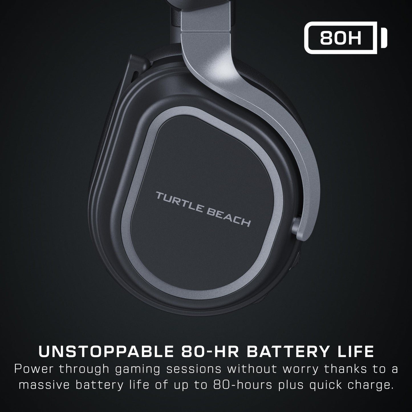 Turtle Beach Stealth 600 Gen 3 Wireless Multiplatform Amplified Gaming Headset for Xbox Series X|S, Xbox One, PC, PS5, PS4, Mobile – Bluetooth, 80-Hr Battery, AI Noise-Cancelling Mic – White