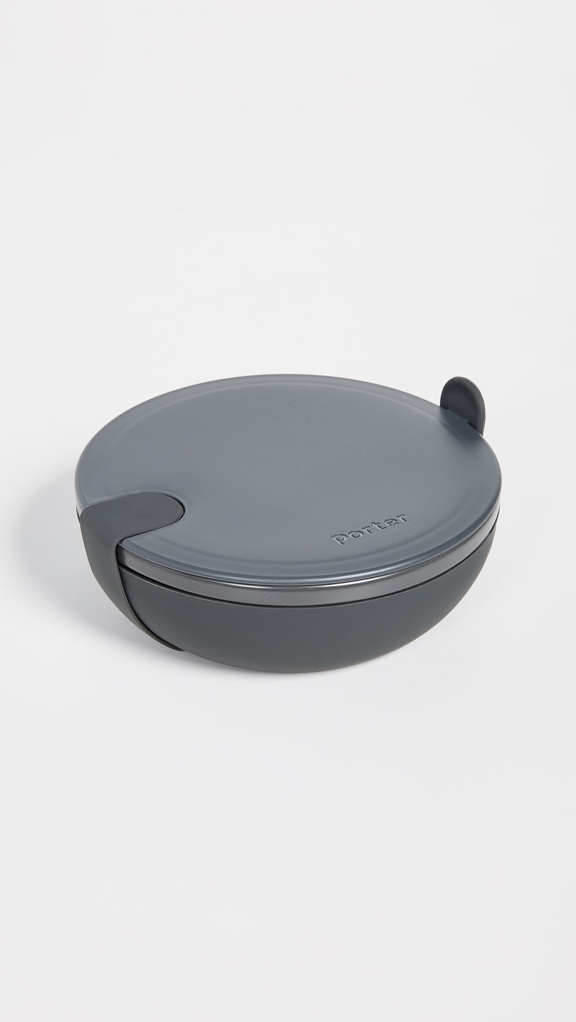 W&P Porter Ceramic Bowl Lunch Container w/ Protective Non-slip Exterior, Mint 1 Liter | Lid & Snap-tight Silicone Strap | Food Storage, Bento Box, Meal Prep | BPA-Free Ceramic