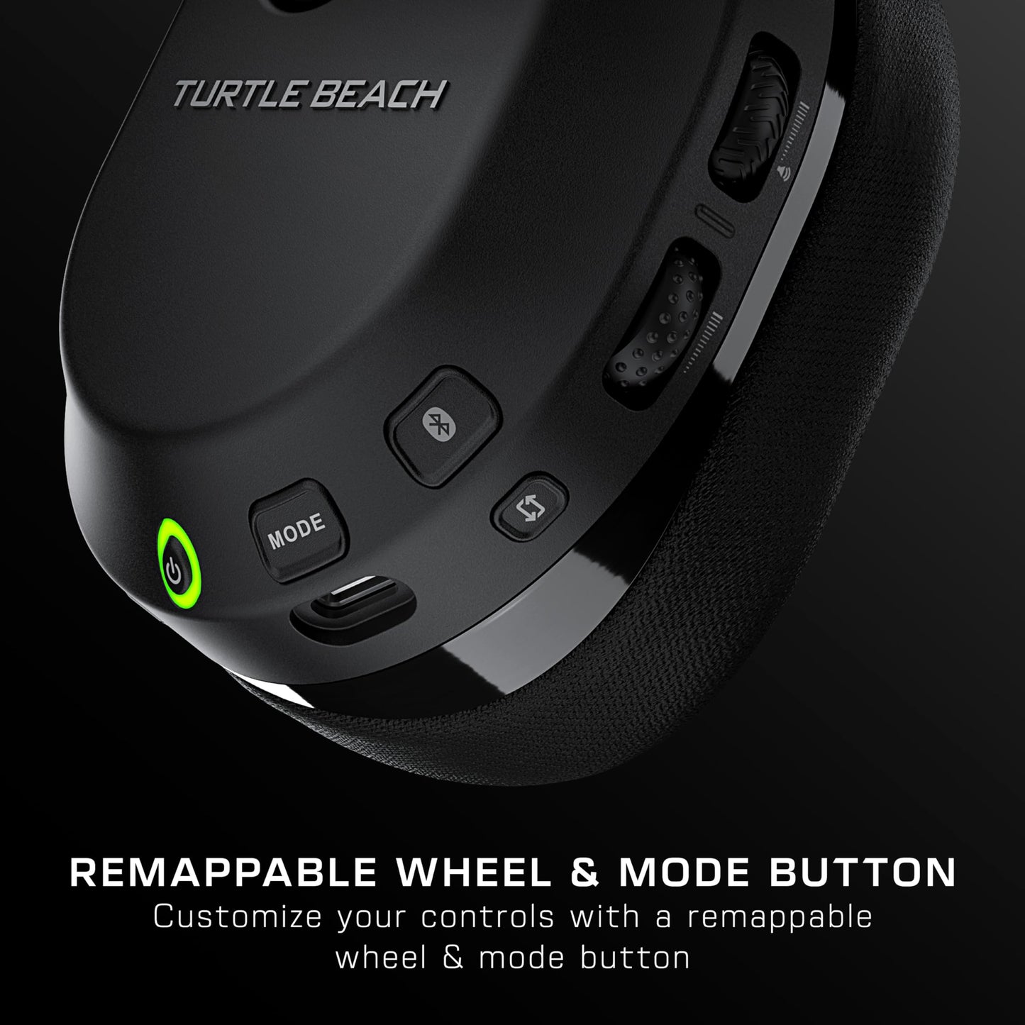 Turtle Beach Stealth 600 Gen 3 Wireless Multiplatform Amplified Gaming Headset for PC, PS5, PS4, Mobile – Bluetooth, 80-Hr Battery, AI Noise-Cancelling Flip-to-Mute Mic, Waves 3D Audio – Black
