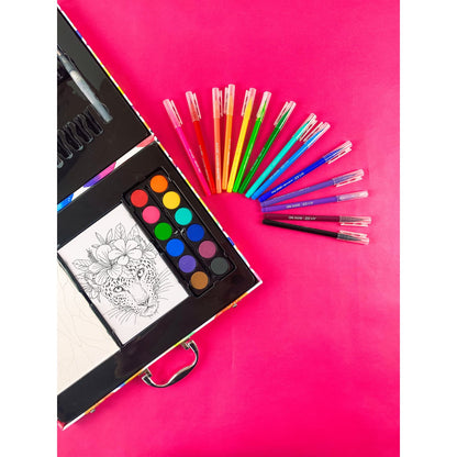 Art 101 Budding Artist 44 Piece Watercolor Art Set