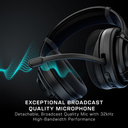 Turtle Beach Stealth 600 Gen 3 Wireless Multiplatform Amplified Gaming Headset for PC, PS5, PS4, Mobile – Bluetooth, 80-Hr Battery, AI Noise-Cancelling Flip-to-Mute Mic, Waves 3D Audio – Black