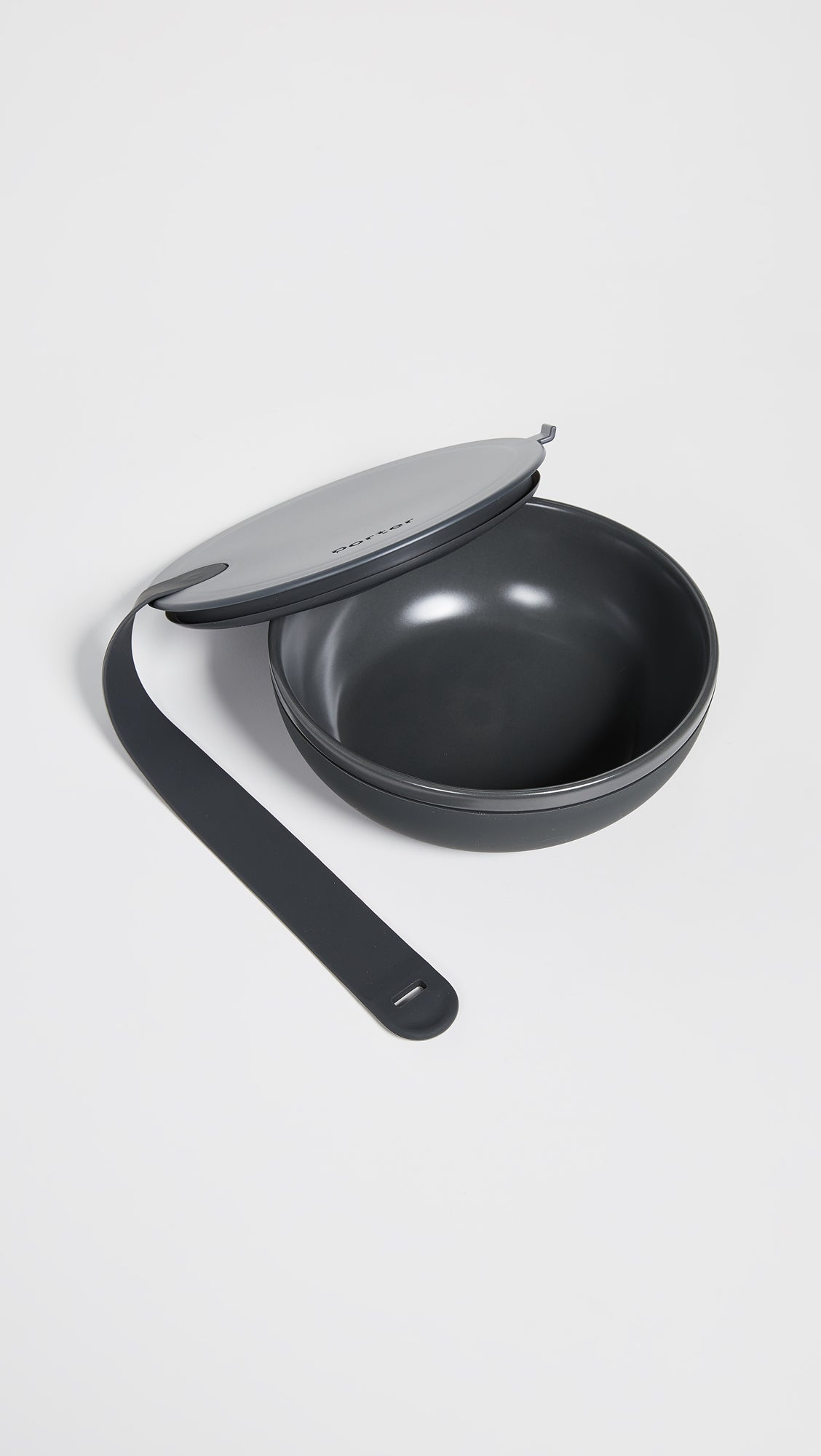 W&P Porter Ceramic Bowl Lunch Container w/ Protective Non-slip Exterior, Mint 1 Liter | Lid & Snap-tight Silicone Strap | Food Storage, Bento Box, Meal Prep | BPA-Free Ceramic