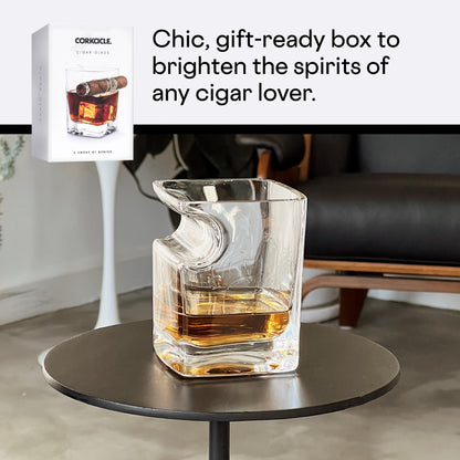 Corkcicle Premium Cigar Glass, 9 oz