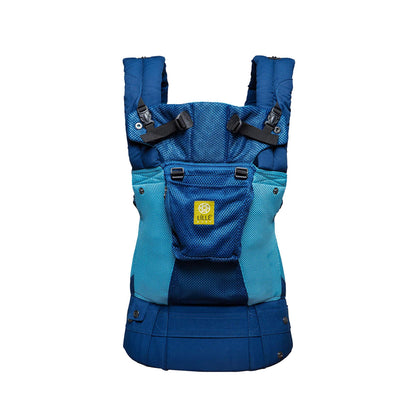 LÍLLÉbaby Complete Airflow 6-in-1 Ergonomic Baby Carrier, Newborn to Toddler, Lumbar Support, 7-45lbs, Aqua