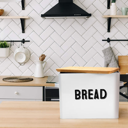 Granrosi Large Bread Box for Kitchen Countertop